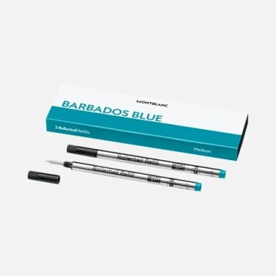 Abbildung von Montblanc 128237 Refill RB M 2x1 Barbados Blue PF