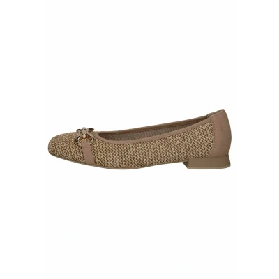 Abbildung von Caprice Klassischer Ballerina, Damen, Größe: 36, Bark comb Schuhe