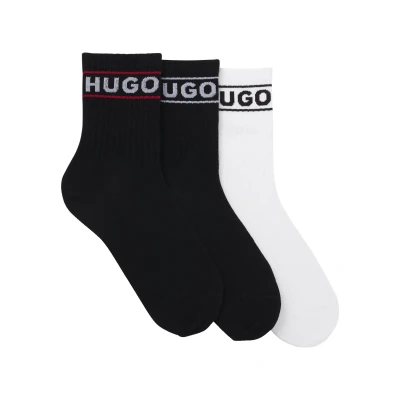 Abbildung von HUGO Sporty 3 PACK Socken, Damen, Größe: 35 38, Open miscellaneous