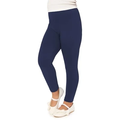 Abbildung von Merry Style Mädchen Lange Leggings aus Viskose MS10 130 (Marineblau, 122)
