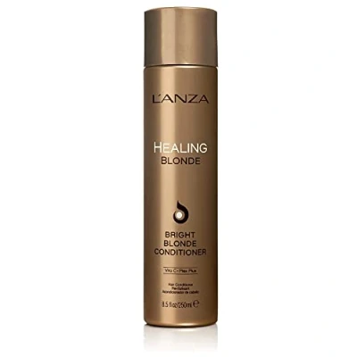 Abbildung von L’ANZA Heilende Blondine Hellblonder Conditioner (250 ml), für Natürliches &amp; Entfärbtes Blondes Haar Mehr Glanz und Helligkeit, Sulfatfrei, Parabenfrei Glutenfrei, blondiertes
