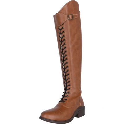 Abbildung von Horka Reitstiefel Lacey Synthetisch Cognac 42W