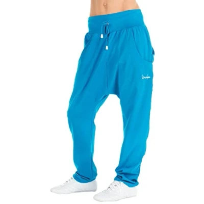 Abbildung von Winshape Damen Unisex 4pocket Pants Wh13 Trainingshose, Türkis, M EU