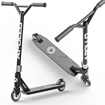 Abbildung von Apollo Stunt Scooter Genius Pro Robuster Kinder mit ABEC 9 Kugellager Trick Roller, Tretroller, Starker Stuntroller Top ab 6 Jahre perfekt auch als Cityroller