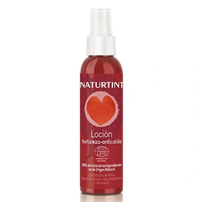 Abbildung von Naturtint. Stärkende Anti Haarausfall Lotion Kräftigt, verleiht Dichte und erhöht den Glanz 99% natürliche Inhaltsstoffe Frei von Silikonen Parabenen 125 ml