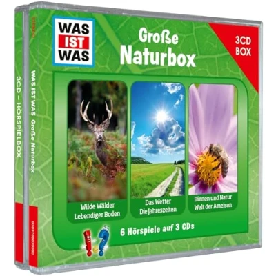 Abbildung von 3 CD Hörspielbox Vol. 15 Große Naturbox
