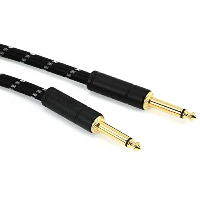 Abbildung von Fender Kabel Deluxe Series, 4,5m, black tweed