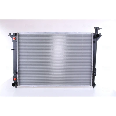 Abbildung von NISSENS 67521 Kühler, Motorkühlung Aluminium 670 474 16 Kühlrippen gelötet HYUNDAI: SANTA FE 3