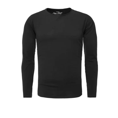 Abbildung von Key Largo Ginger Langarmshirt, Herren, Größe: Medium, Black