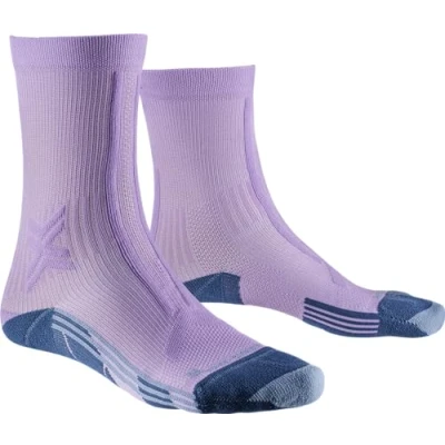 Abbildung von X Socks Trailrun Discover Crew Laufsocke Rosa Frau Grösse 39 40