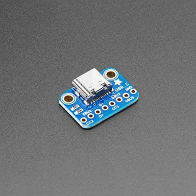 Abbildung von Adafruit USB Typ C Breakout Board Downstream Anschluss