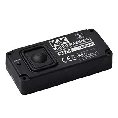Abbildung von K&amp;K M8700 Das UNABHÄNGIGE Marderabwehrgerät: Marderabwehr Ultraschall (autark) batteriebetrieben, wasserdicht