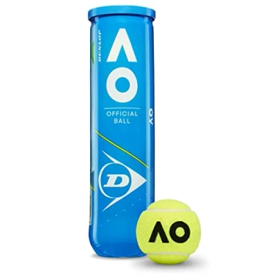 Abbildung von Dunlop Australian OPEN 4 PACK Unisex Tennisball, Größe: One Size, Gelb