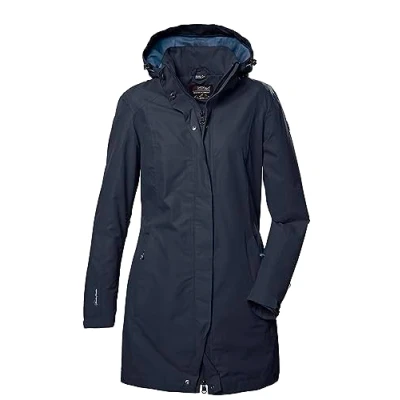 Abbildung von Killtec Regenjacke / wasserabweisende Jacke, Damen, Größe: 40, Dunkelnavy