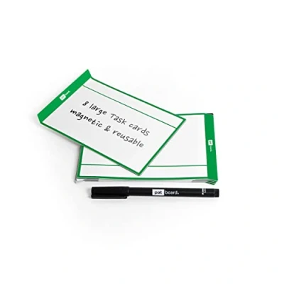 Abbildung von PATboard Scrum Board und Kanban Tafel Task Cards L (groß) Satz mit 8 grün