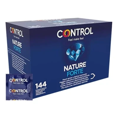 Abbildung von CONTROL NATURE FORTE Ergonomische Kondome aus Naturlatex extra stark 144 Stück