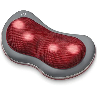 Abbildung von Beurer MG 149 Massagegerät, elektronisches Nacken Rücken Hals Massagekissen mit 4 Shiatsu Massage Köpfen und Wärmefunktion, fürs Büro Zuhause