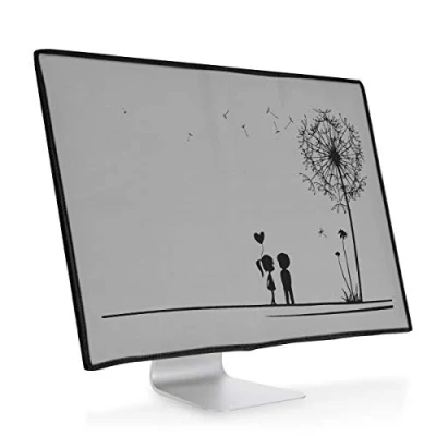 Abbildung von kwmobile 27 28&quot; Monitor Hülle PC Bildschirm Schutzhülle für Computer Cover Case