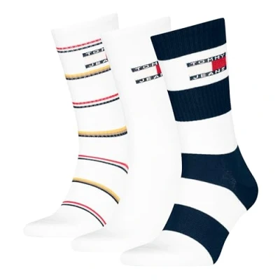 Abbildung von Tommy Hilfiger Giftbox 3 PACK Socken, Herren, Größe: 39 42, White