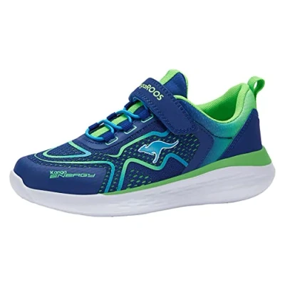 Abbildung von KangaROOS Unisex KQ Phara EV Sneaker, dk Navy/neon Green, 37 EU