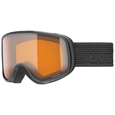 Abbildung von uvex Unisex Kinder, scribble LG Skibrille, white/lasergold clear, one size