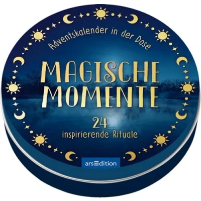 Abbildung von Adventskalender in der Dose. Magische Momente: 24 inspirierende Rituale für Erwachsene mehr Spiritualität Weihnachtszeit