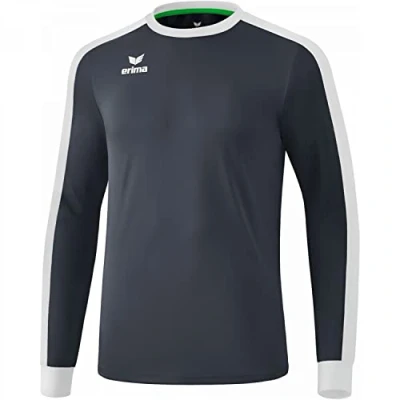 Abbildung von Erima Herren Retro Star Trikot Langarm, Slate Grey/Weiß, M EU