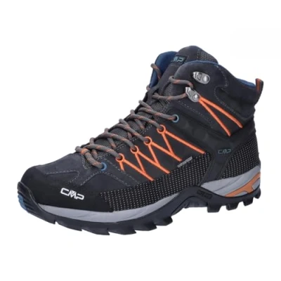Abbildung von CMP Rigel MID Trekking Shoes WP Hikingschuh, Herren, Größe: 42, Piombo/jaffa Schuhe