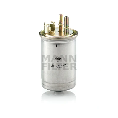 Abbildung von MANN FILTER WK 853/7 Kraftstofffilter Leitungsfilter 10 FORD: Transit Connect Mk1 Van, Focus Hatchback, Estate