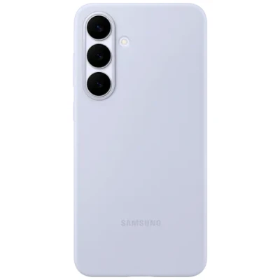 Abbildung von Samsung Galaxy S25 FE Hülle Silikon Original Soft Case/Backcover Handyhülle Hellblau