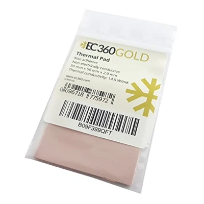 Abbildung von EC360® GOLD 14,5W/mK Wärmeleitpad (50 x 50 2,0 mm)