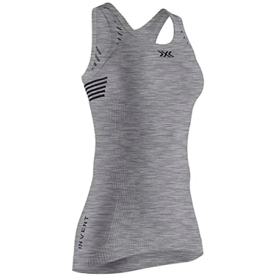 Abbildung von X Bionic Women&#039;s Invent 4.0 Light Singlet Women T Shirt, Grey Melange/Anthracite, M