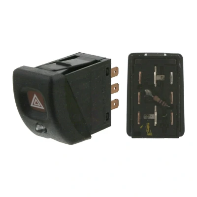Abbildung von FEBI BILSTEIN 04718 Warnblinkschalter mit Kontrollleuchte OPEL: Corsa B Hatchback