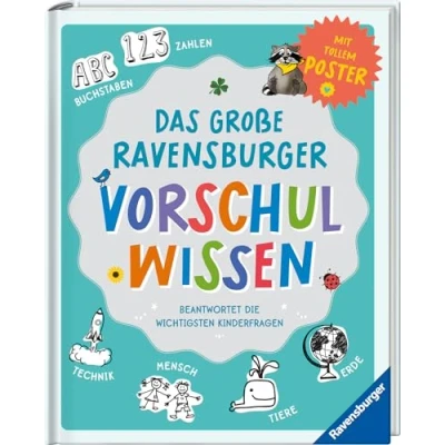 Abbildung von Das große Ravensburger Vorschulwissen beantwortet Kinderfragen zu unterschiedlichsten Themen kompetent, altersgerecht und verständlich