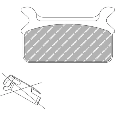 Abbildung von TRW Organic Allround MCB580 Bremsbelagsatz