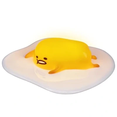 Abbildung von Paladone Gudetama Icon Light Offiziell lizenzierte Sanrio Flexible Gummi Ei 3D Lampe Lazy Egg Nachtlicht für Jungen und Mädchen Anime Cartoon Raumdekor