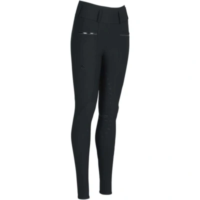 Abbildung von Pikeur Reithose Girl Highwaist Full Grip Schwarz