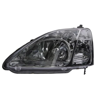 Abbildung von TYC 20 6252 05 2 Scheinwerfer links H4 mit Elektromotor, Lampenträger HONDA: CIVIC 7 Hatchback