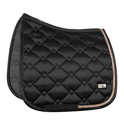 Abbildung von Fair Play Schabracke Azuryt Ceramic Rosegold Dressur Schwarz