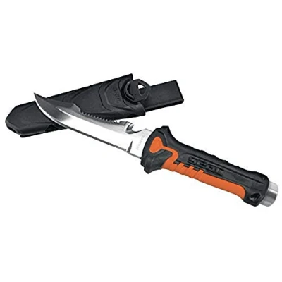 Abbildung von Seac Rapid, Safety Tauchermesser, Stainless Steel, 10,5 cm