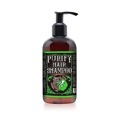 Abbildung von HEY JOE! Purify Hair Anti Schuppen Shampoo Herren Haarschampoo Männer für Häufige Verwendung Mit Pirocton Olamin und Aromen von Minze Acid Melon Inhalt 250 ml