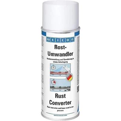 Abbildung von WEICON Rostumwandler 400 ml, Rostkonverter mit Grundierung, neutralisiert Rost und stoppt Korrosion
