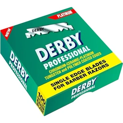 Abbildung von Derby Professional Platinium Halbklingen (100 Klingen)