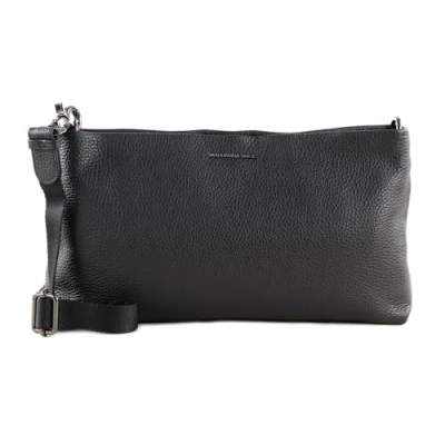 Abbildung von Mandarina Duck Damen Mellow Leather Schultertasche f r Damen, Schwarz, 31x18x6 (L x H W) EU