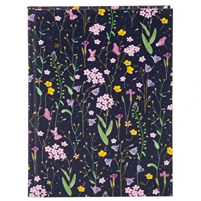 Abbildung von goldbuch 64 154 Notizbuch A5 Meadow Miracles Blue, Schreibbuch 15 x 22 2 cm, Notiz Buch 200 Seiten blanko, Papier 100g/m², Skizzenbuch Cover Kunstdruck, Agenda mit Lesezeichen, Kladde Blau