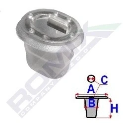 Abbildung von ROMIX C60546 Clip, Zier /Schutzleiste BMW: 3 Saloon, 5 Saloon
