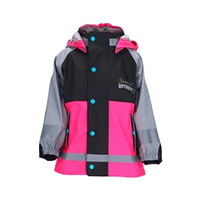 Abbildung von Sterntaler Regenjacke / wasserabweisende Jacke für Kinder, Größe: 122, Pink
