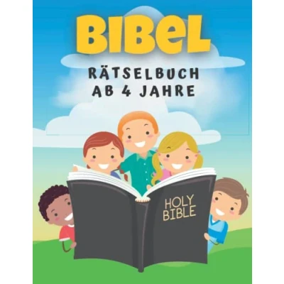 Abbildung von Bibel Rätselbuch ab 4 Jahre: Das große Mal und für Kinder Mit Denk Suchspielen, Labyrinthe, Fehler suchen, Punkt zu Punkt, ... Mädchen Jungen
