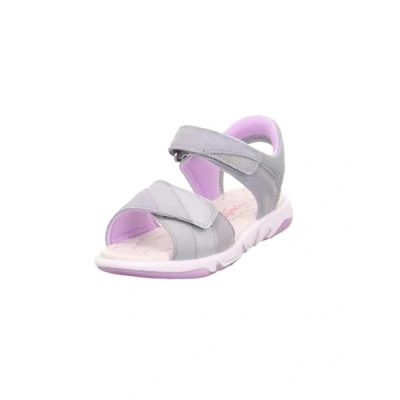 Abbildung von Superfit Mädchen Pebbles Sandale, Hellgrau Lila 2500, 30 EU Weit