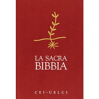 Abbildung von Sacra Bibbia. UELCI. Edizione ufficiale della CEI (sortiert Abdeckungen) (Bibbia e testi biblici, Band 18)